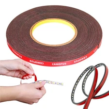 CANOPUS Double Sided Tape, Heavy Duty Adhesive Tape, LED Mounting Tape, Water...