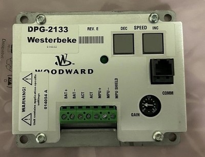 Woodward DPG-2133-002 Speed Controller
