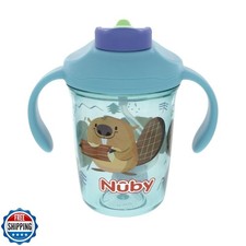 Nuby Multi-Function 2-in-1 Toddler Cup with 360  Weighted Straw and Hard Spou