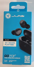 JLab - GO Air POP True Wireless In-Ear Headphones - Black