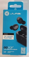 JLab - GO Air POP True Wireless In-Ear Headphones - Black