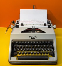 Vintage typewriter Olympia Monica thumbnail