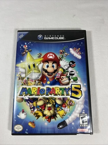 New Listing(NICE) 🔥 Mario Party 5 (GameCube, 2003) Complete - Nice Disc TESTED
