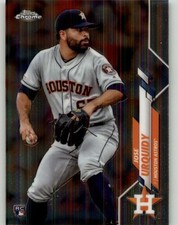 2020 Topps Chrome Jose Urquidy Rookie #142 RC Houston Astros