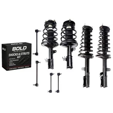 Front Rear Struts Sway Bar Kit 8pcs for Toyota Solara Camry Avalon Lexus ES300