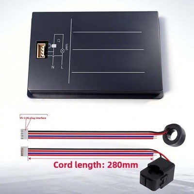 100A AC Power Meter 80-260V Digital LCD Hintergrundbeleuchtung Spannung Strom Po