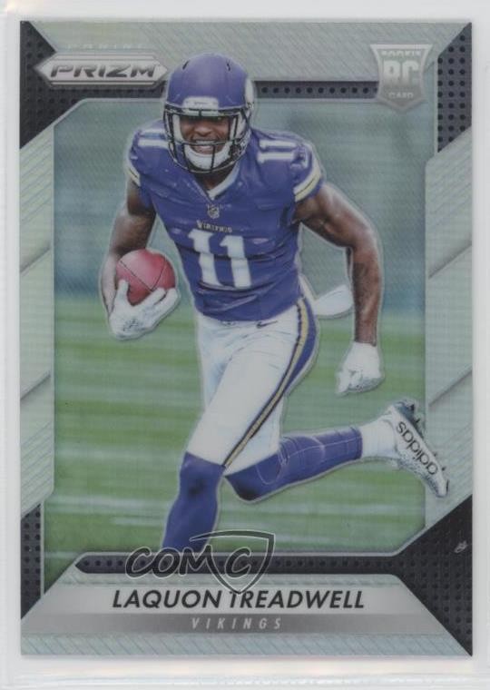 2016 Panini Prizm Rookie Silver Prizm Laquon Treadwell #278 0l2