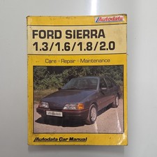 AUTODATA WORKSHOP MANUAL FORD SIERRA 82 to 88