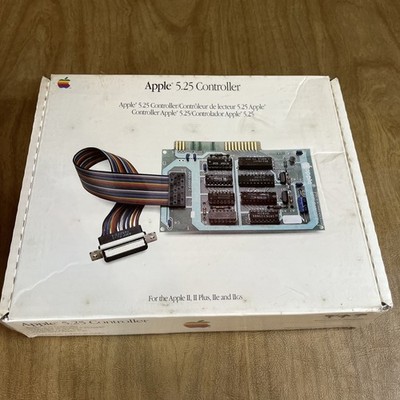 NOS Apple 5.25 Controller Card Apple II, IIe, IIGS, II+ Sealed Box A9C0320 Vtg