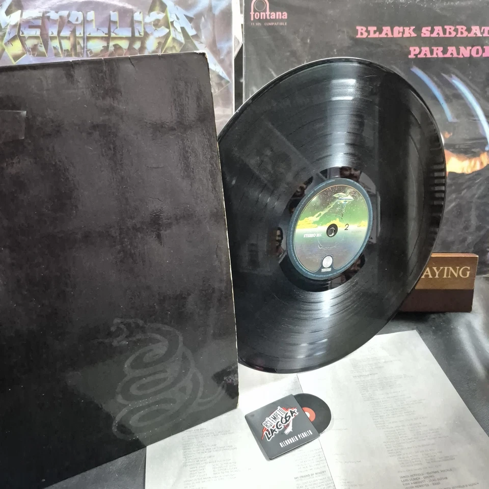 Metallica – Metallica - Rock, Heavy Metal, Venezuela, 1991 Iron Maiden, Nirvana - Image 3 of 4