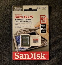 Sandisk Ultra Plus 64GB Micro SD Card