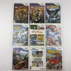 Nintendo Wii Game Lot Of 9 - All Tested And Working - Most CIB 1 Missing Manual
