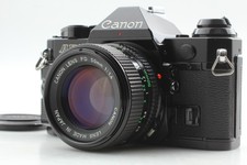 NEAR MINT W/CAP Canon AE-1Program 35mm Film Camera NEW FD 50mm F1.4 From JAPAN