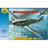 Bf 109 F-4 Kit 1:48 Zvezda Kit Aerei -D- Neues Modell