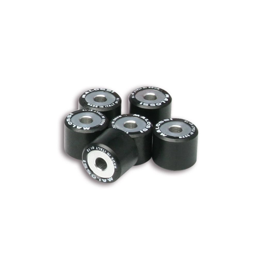Jeu de rouleaux pour variateur x6 Ø 20x17 mm galets 9,5g maxiscooter
