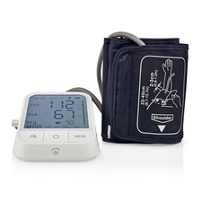Nedis Tensiomètre Connecté Bluetooth SmartLife avec Écran LCD HD 4.3" Blanc