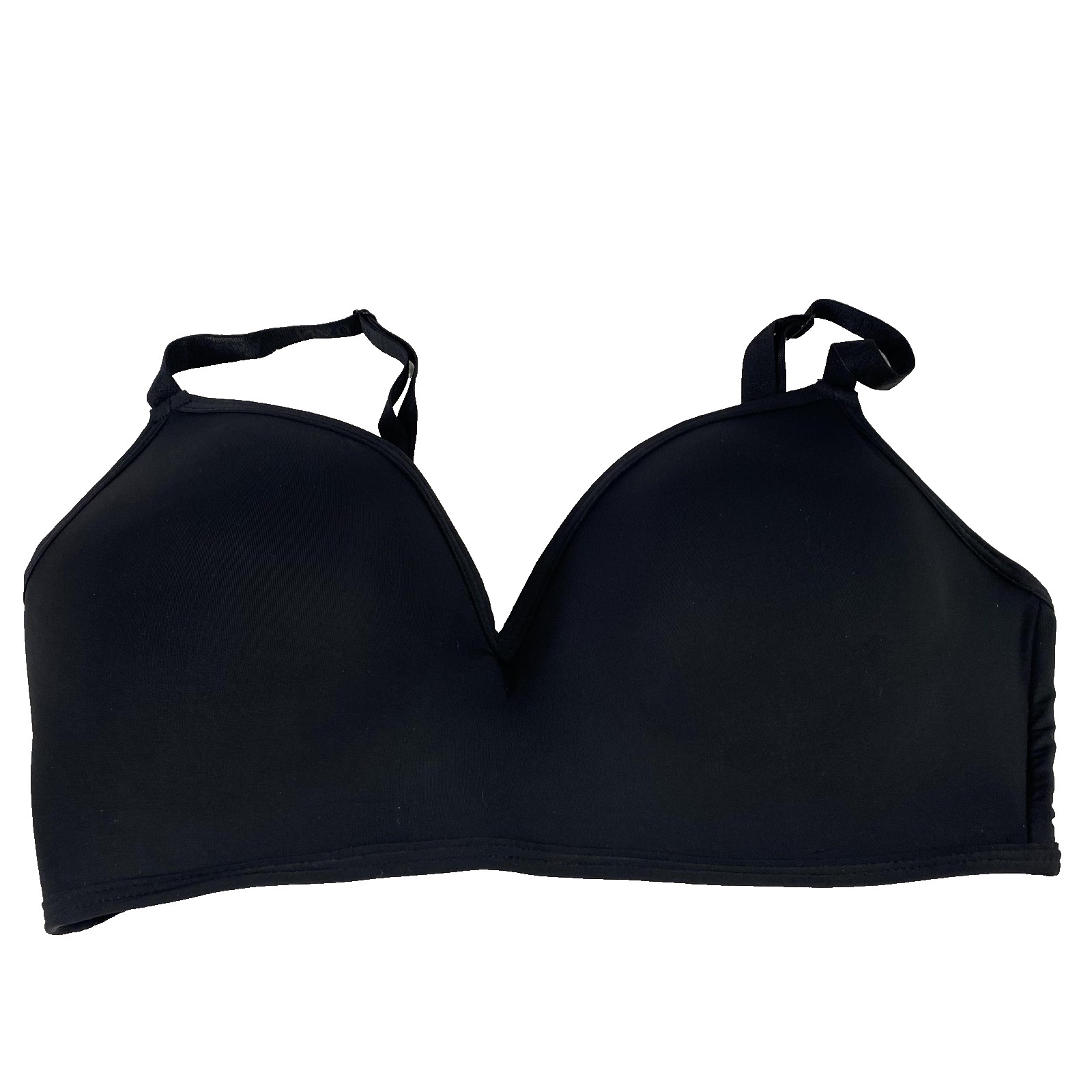 Sujetador Nautica Intimates para mujer 40D negro acolchado con aros correas ajustables natación