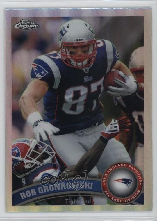 2011 Topps Chrome Refractor Rob Gronkowski #132