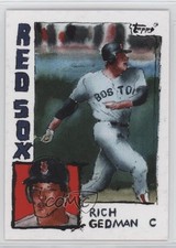 2021 Topps Spotlight 70 By Andy Friedman Red Back /10 Rich Gedman #53 0q0