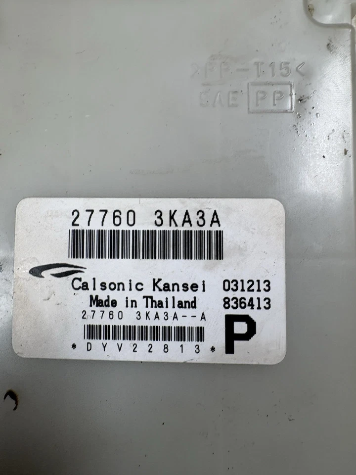 Nissan Pathfinder 2013 2014 amplificador control de clima aire acondicionado 277603KA3A Foto 4 de 4