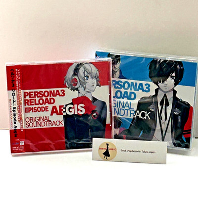 Persona 3 Reload Original Soundtrack Episode Aegis CD Set with ID Card P3R