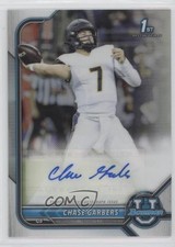 2021-22 Bowman U Bowman Chrome Prospect Auto Chase Garbers #BCPA-CG Auto 3y6