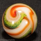 JABO UV active AV Swirl Marble 23/32" Mint Hawkeyespicks sg — photo 4