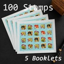 100 USPS Coral Reefs Postcard Rate Forever Stamps Sheet (100 Stamps) New 2019