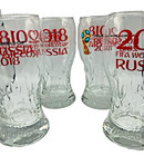 FIFA 2018 World Cup Russia 16oz Collectible Souvenir Glasses Bundle/Lot Of 4 — photo 2