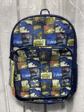 Wonder Nation 17 Inch Jurassic Dinosaur Era Themed Backpack NWT Kids