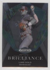 2022 Panini Prizm Draft Picks Brilliance Luke Gold #BR-LG 0e1