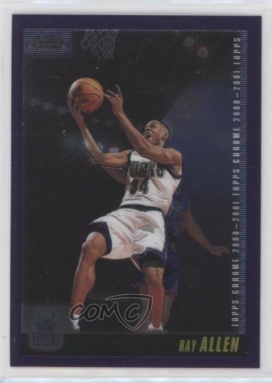 2000-01 Topps Chrome Ray Allen #37 HOF 0bn8