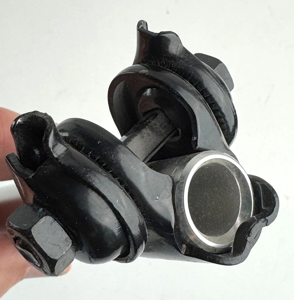 Tija de sillín Promax aleación 2 pernos 27,2 x 350 mm plateada Foto 3 de 4