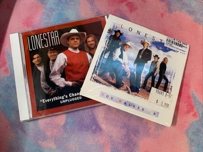 RARE Lonestar Promo CD Lot Everything s Changed Unplugged You Walked In Keys To 