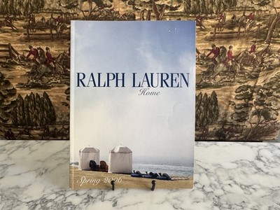 RARE RALPH LAUREN HOME S 2006 FURNITURE LINEN CHINA INTERIOR DESIGN CATALOG BOOK