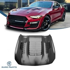 Gt500kr Style Hood Fits 2018-2023 Ford Mustang Aluminum Front Bonnet Trim Gt500kr Style Hood Fits 2018-2023 Ford Mustang Aluminum Front Bonnet Trim