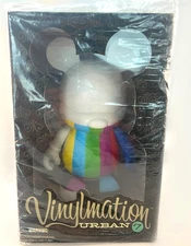 LE 1000 NEW Disney Vinylmation Retro Vintage Color Bars Television TV 9" Mickey