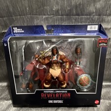 Mattel Masterverse King Grayskull Action Figure Revelation Boxed