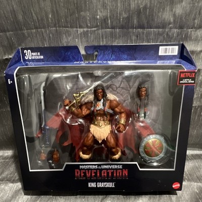 Mattel Masterverse King Grayskull Action Figure Revelation Boxed