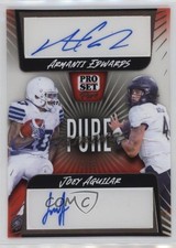 2023 Leaf Pro Set Pure Holographic Magenta Spectrum 3/8 Armanti Edwards Auto 8d2