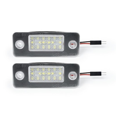 2x LED KENNZEICHENBELEUCHTUNG Passend für Audi A8  Typ D3 4E  BJ 2002-2010  7314