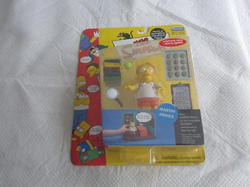 2001 Playmates Toys, The Simpsons, Series 5: Martin Prince NIP