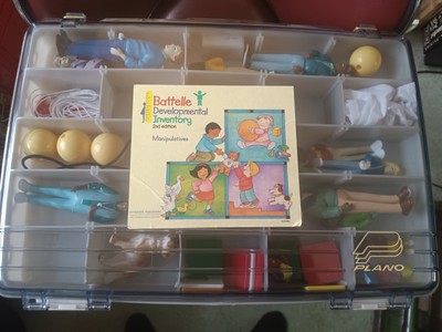 battelle developmental inventory 2nd edition manipulatives Kit with Case