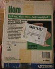 Valcom V-1030C Paging Horn w Amp 24 VDC, 5 Watt, Analog, One Way, Clamp Mounted — photo 2