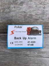 Pollak 41-820 Back-Up Warning Alarm 41-820   Brand New