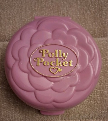 1993 Vintage Polly Pocket Ballerina Purple Compact Bluebird Toy COMPACT ONLY
