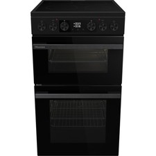 Hisense HDCEC5C10B Hi6 Max 50cm Free Standing Electric Cooker with Ceramic Hob
