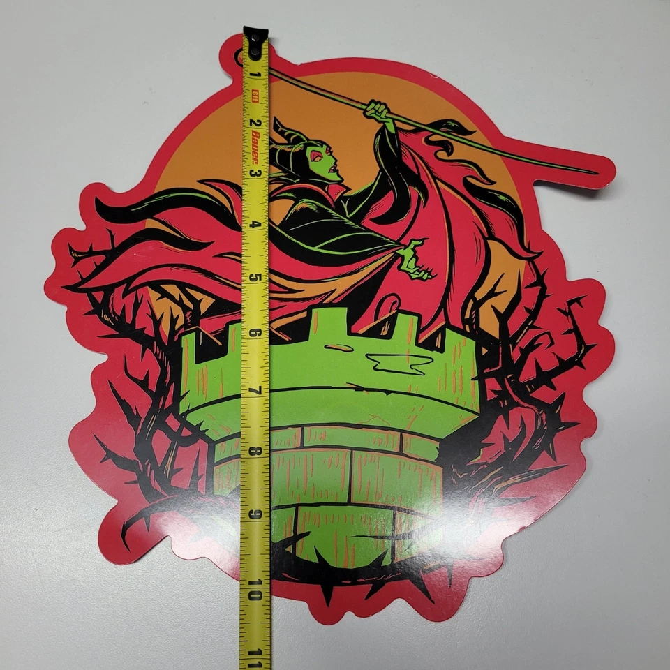 Juego de decoraciones de Halloween de villanos de Disney Maléfica Reina Malvada Úrsula Foto 3 de 4