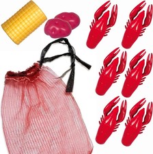 Lil' Bit Boiling Co. Kids Louisiana Crawfish  Fixins Toy Food Kitchen Set fo...