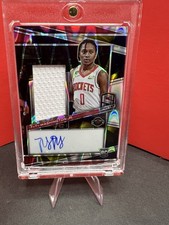 Tyty Washington, Jr- 2022-23 Panini Spectra (RC) RPA 10/75 SP #223 Rockets